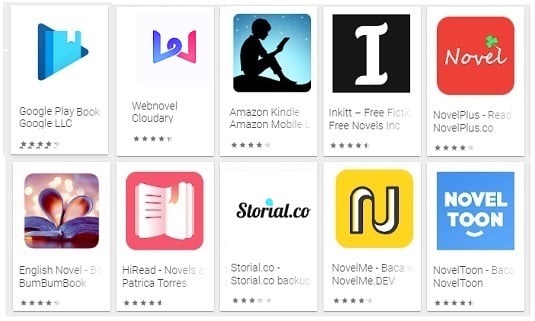 Aplikasi Baca Novel Gratis dan Terlengkap di Android